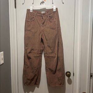 WE THE FREE Good Luck corduroy barrel pants
